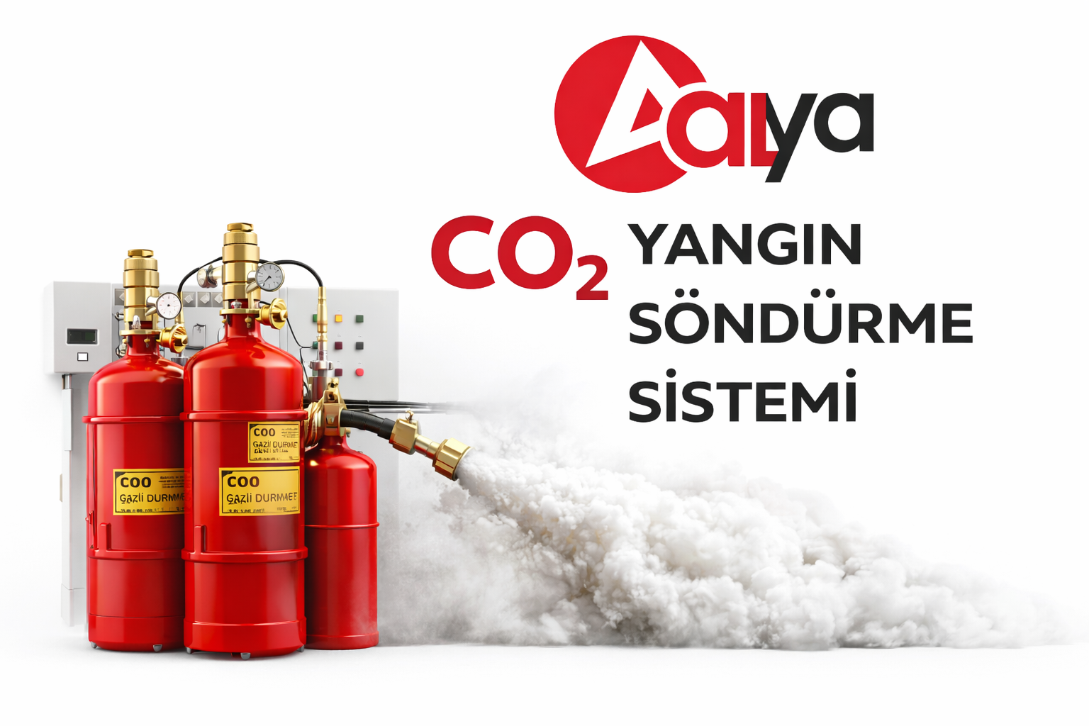 CO2 Yangın Söndürme Sistemi | İstanbul Avrupa Yakası | Alyangın