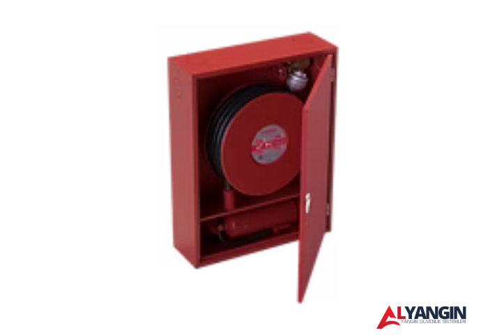  DİKEY TİP YARI SERT HORTUMLU YANGIN DOLAPLARI
