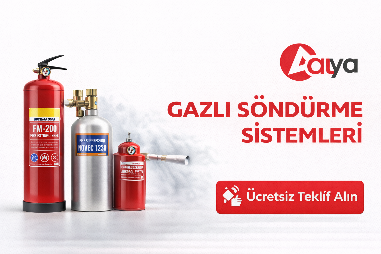 Gazlı Söndürme Sistemleri