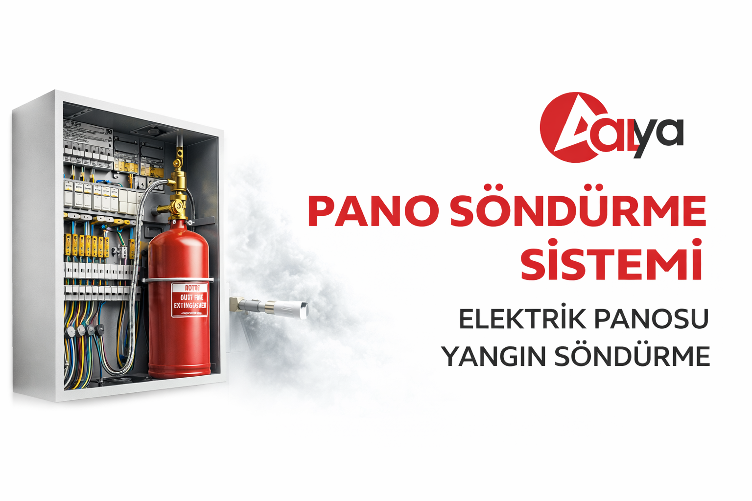 Pano Söndürme Sistemi | Elektrik Panosu Yangın Söndürme | İstanbul | Alyangın